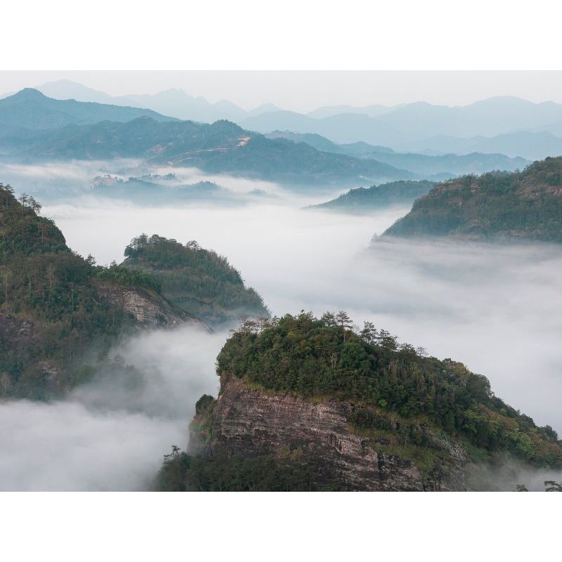 Nuages ​​et brume