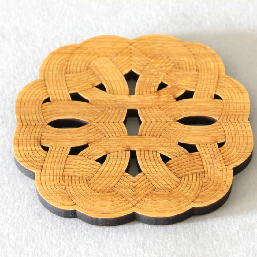 Coaster, Set of 4, Bamboo