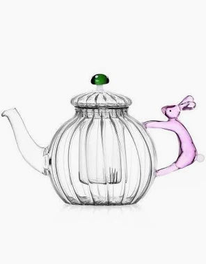 Rabbit & Mushroom Teapot + Infuser